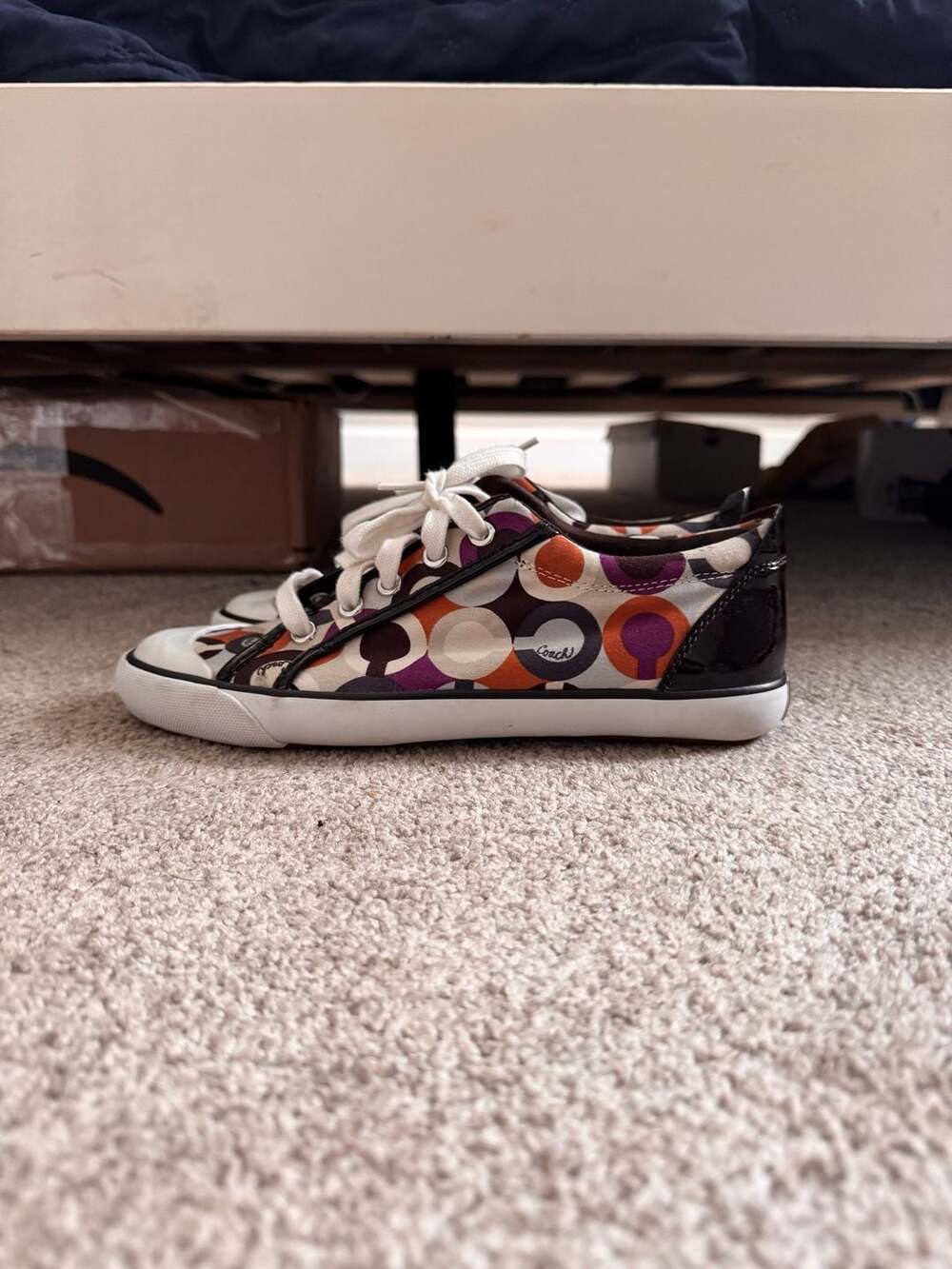 Coach Barrett Op Art Signature Multicolor Sneakers